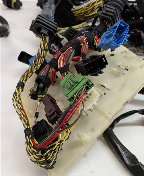 Thumbnail 6: 2011 BMW 750LI (F01) 4.4L N63 HYBRID ENGINE MOTOR WIRE WIRING HARNESS LOOM