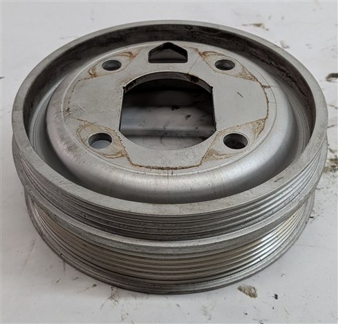 Thumbnail 3: 2011 BMW 750LI (F01) 4.4L N63 HYBRID ENGINE MOTOR WATER COOLANT PUMP PULLEY