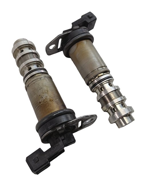 2011 BMW 750LI (F01) 4.4L N63 HYBRID ENGINE VANOS TIMING SOLENOID SET/2