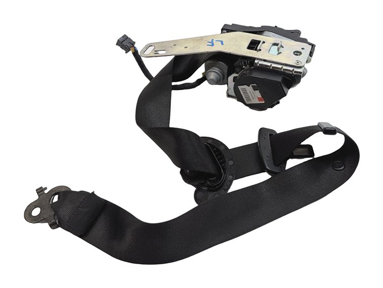Thumbnail 3: 2009-2012 BMW 740i 750i 760i B7 (F01) LEFT DRIVER SEATBELT RETRACTOR (Black)