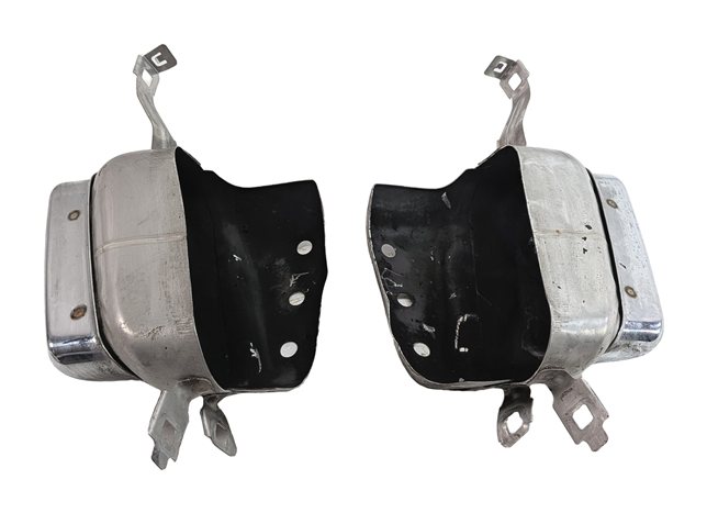 Thumbnail 5: 2011 BMW 750LI (F01) 4.4L N63 HYBRID REAR MUFFLER EXHAUST PIPE TIP SET/2(CHROME)