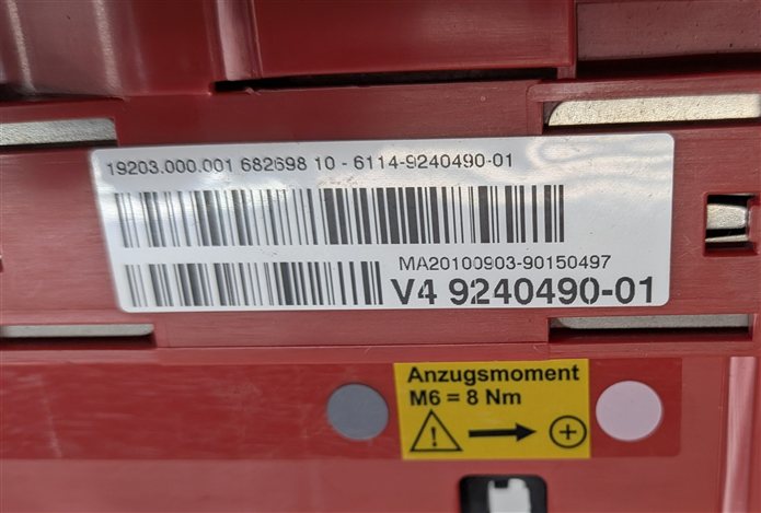Thumbnail 8: 2011 BMW 750LI (F01) 4.4L N63 HYBRID ENGINE BATTERY POWER DISTRIBUTION PLATE BOX