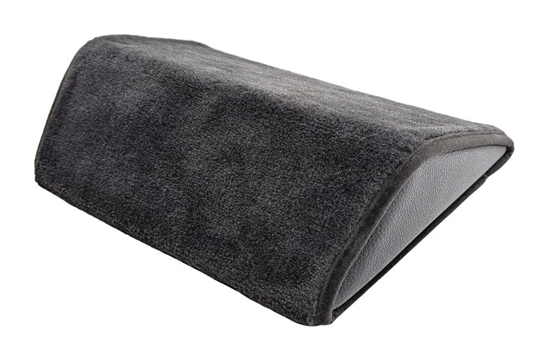 2011 BMW 750LI (F01) REAR LEFT or RIGHT FLOOR FOOT REST PAD CUSHION (BLACK)