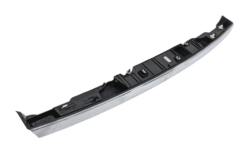 Thumbnail 3: 2011 BMW 750LI F01 REAR TRUNK LID RELEASE HANDLE w/LICENSE PLATE LIGHTS (CHROME)