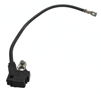 Thumbnail 5: 2011 BMW 750LI (F01) 4.4L N63 HYBRID ENGINE NEGATIVE BATTERY TERMINAL WIRE CABLE