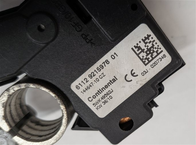 Thumbnail 7: 2011 BMW 750LI (F01) 4.4L N63 HYBRID ENGINE NEGATIVE BATTERY TERMINAL WIRE CABLE