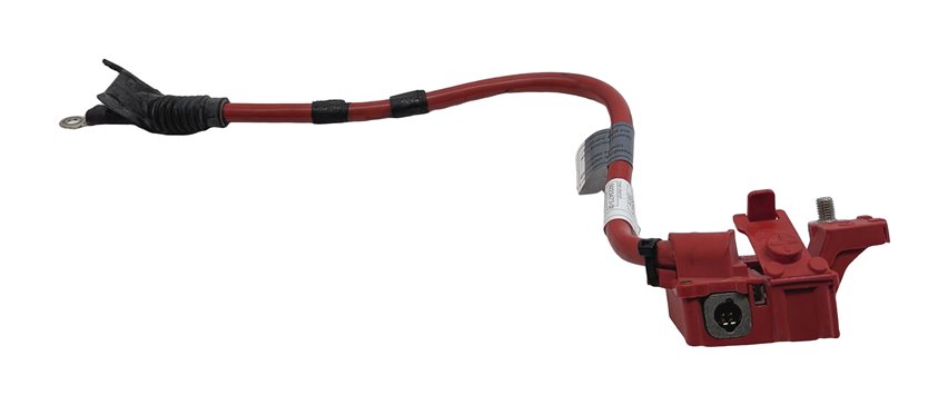 Thumbnail 5: 2011 BMW 750LI (F01) 4.4L N63 HYBRID ENGINE POSITIVE BATTERY TERMINAL WIRE CABLE