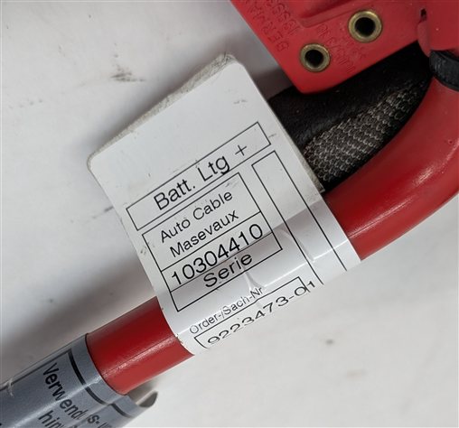 Thumbnail 7: 2011 BMW 750LI (F01) 4.4L N63 HYBRID ENGINE POSITIVE BATTERY TERMINAL WIRE CABLE