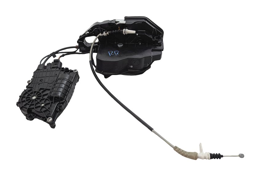 2011 BMW 750LI (F01) REAR RIGHT DOOR LOCK LATCH ACTUATOR w/ SOFT CLOSE MODULE