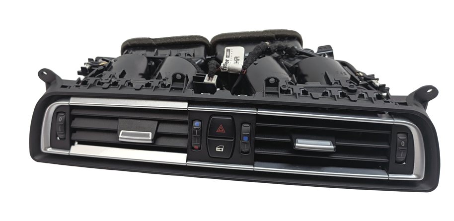 Thumbnail 2: 2011 BMW 750LI (F01) FRONT CENTER DASH HEAT AIR AC HVAC DUAL VENT (Black)