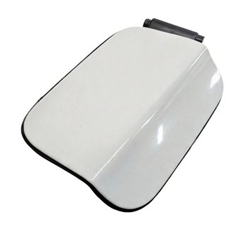 Thumbnail 3: 09-15 BMW 740Li 750Li 760Li B7 LWB F02 FUEL DOOR COVER w/HOUSING CAP (White)