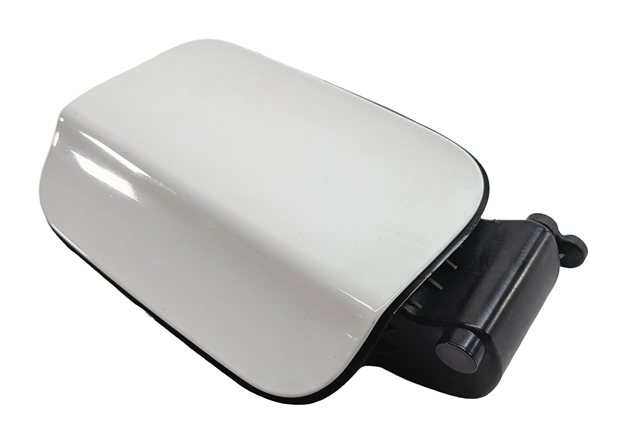 Thumbnail 5: 09-15 BMW 740Li 750Li 760Li B7 LWB F02 FUEL DOOR COVER w/HOUSING CAP (White)