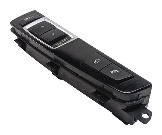 Thumbnail 2: 2011 BMW 750LI (F01) PARK ASSIST CAMERA DRIVE MODE TRACTION CONTROL SWITCH PANEL