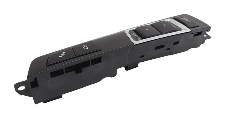 Thumbnail 4: 2011 BMW 750LI (F01) PARK ASSIST CAMERA DRIVE MODE TRACTION CONTROL SWITCH PANEL