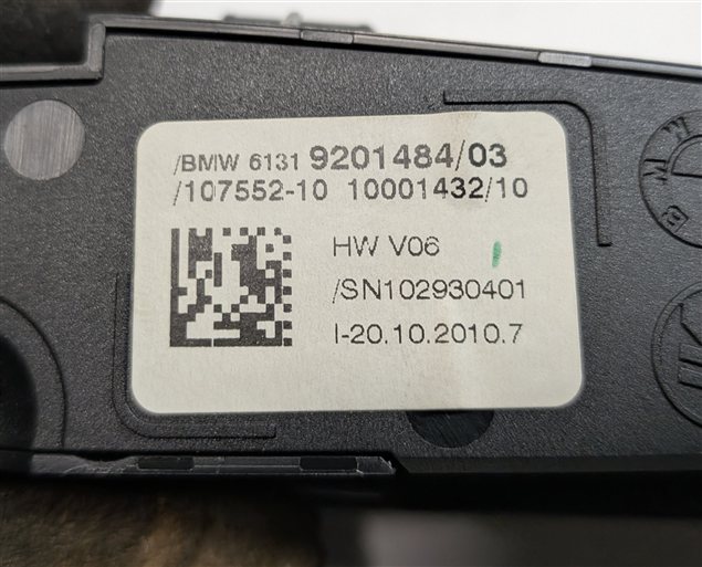Thumbnail 6: 2011 BMW 750LI (F01) PARK ASSIST CAMERA DRIVE MODE TRACTION CONTROL SWITCH PANEL