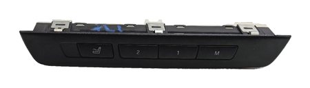 Thumbnail 2: 2011 BMW 750LI (F01) FRONT RIGHT PASSENGER MEMORY SEAT CONTROL SWITCH PANEL