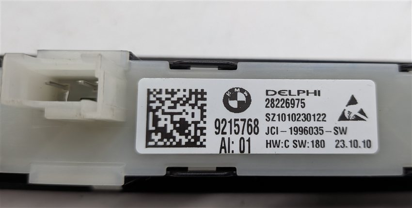 Thumbnail 7: 2011 BMW 750LI (F01) FRONT RIGHT PASSENGER MEMORY SEAT CONTROL SWITCH PANEL