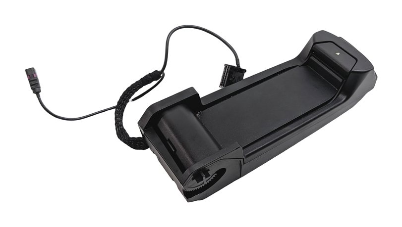 Thumbnail 4: 2011 BMW 750LI (F01) FRONT CENTER CONSOLE CELL PHONE SNAP IN CRADLE CHARGER DOCK