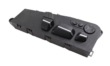 2011 BMW 750LI (F01) FRONT RIGHT PASSENGER POWER SEAT POSITION ADJUST SWITCH
