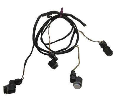 2011 BMW 750LI (F01) REAR PARK ASSIST PDC DISTANCE CONTROL SENSOR SET/4 (White)
