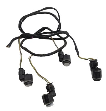 Thumbnail 3: 2011 BMW 750LI (F01) REAR PARK ASSIST PDC DISTANCE CONTROL SENSOR SET/4 (White)