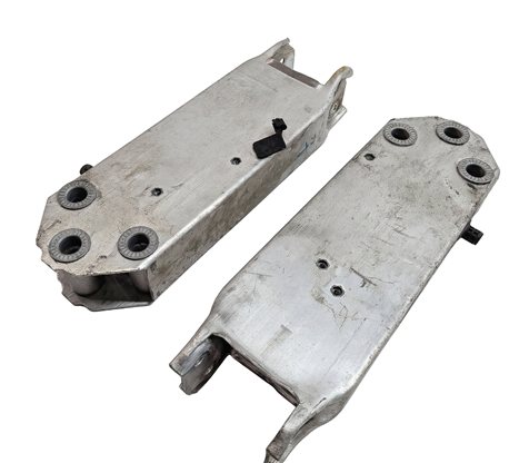 BMW 7 SERIES (F01) FRONT LEFT & RIGHT BUMPER IMPACT REINFORCEMENT BRACKET SET/2