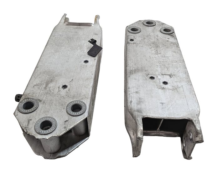 Thumbnail 2: BMW 7 SERIES (F01) FRONT LEFT & RIGHT BUMPER IMPACT REINFORCEMENT BRACKET SET/2
