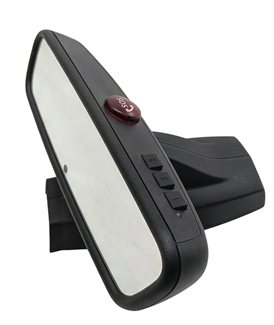 Thumbnail 3: 10-12 BMW 640i 650i 740i 760i M5 M6 X3 AUTODIM HOMELINK REAR VIEW MIRROR (Black)