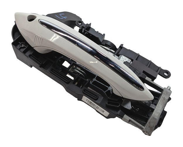 Thumbnail 4: 09-15 BMW 7 SERIES (F01 F02) FRONT LEFT DRIVER COMFORT DOOR HANDLE (White)