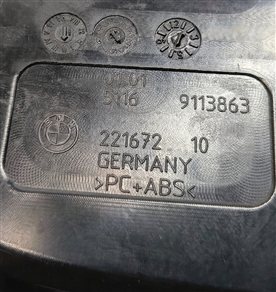 Thumbnail 10: 2011 BMW 750LI F01 FRONT CENTER CONSOLE DUAL CUPHOLDER ASSEMBLY (ASH ANTRHACITE)