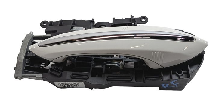 Thumbnail 4: 2009-2018 BMW 5 7 SERIES (F01 F02 F10) FRONT RIGHT COMFORT DOOR HANDLE (White)