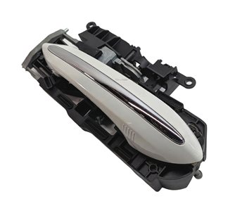 Thumbnail 5: 2009-2018 BMW 5 7 SERIES (F01 F02 F10) FRONT RIGHT COMFORT DOOR HANDLE (White)
