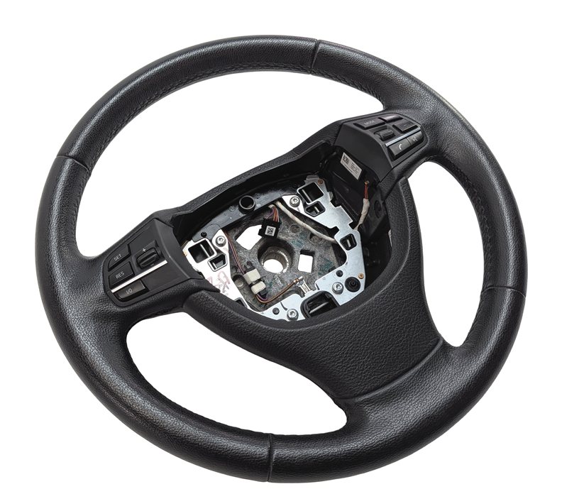 2011 BMW 750LI (F01) DRIVER STEERING WHEEL w/ CRUISE MEDIA PHONE CONTROL SWITCH