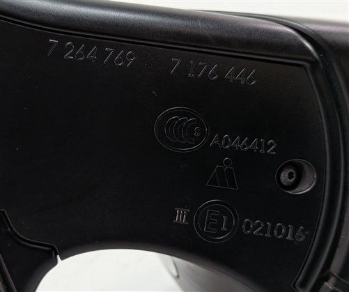 Thumbnail 7: 2011 BMW 740i (F02) FRONT LEFT DRIVER POWER HEATED DOOR MIRROR w/CAMERA (White)