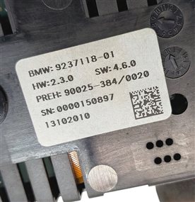 Thumbnail 8: 2010-2019 BMW 528i 535i 550i 740i 750i 760i (F01 F06 F10) REAR TEMPERATURE PANEL