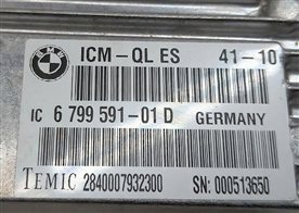 Thumbnail 6: 2011 BMW 750LI (F01) 4.4L N63 HYBRID INTEGRATED CHASSIS MANAGMENT MODULE ICM