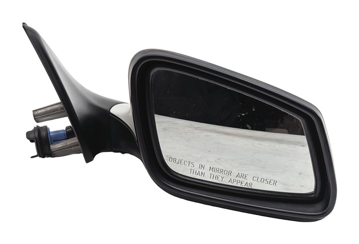 11 BMW 740i F02 FRONT RIGHT PASSENGER POWER HEATED DOOR MIRROR w/CAMERA (White)