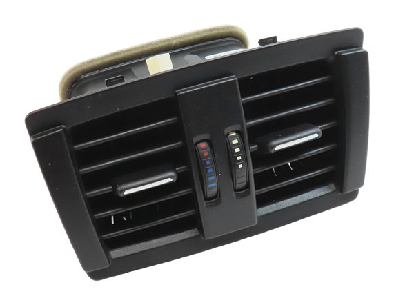 2014 BMW 328XI WAGON F30 REAR CENTER CONSOLE HEAT AIR AC HVAC DUAL VENT (Black)