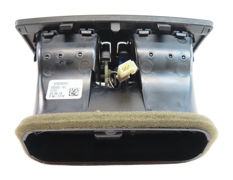 Thumbnail 4: 2014 BMW 328XI WAGON F30 REAR CENTER CONSOLE HEAT AIR AC HVAC DUAL VENT (Black)