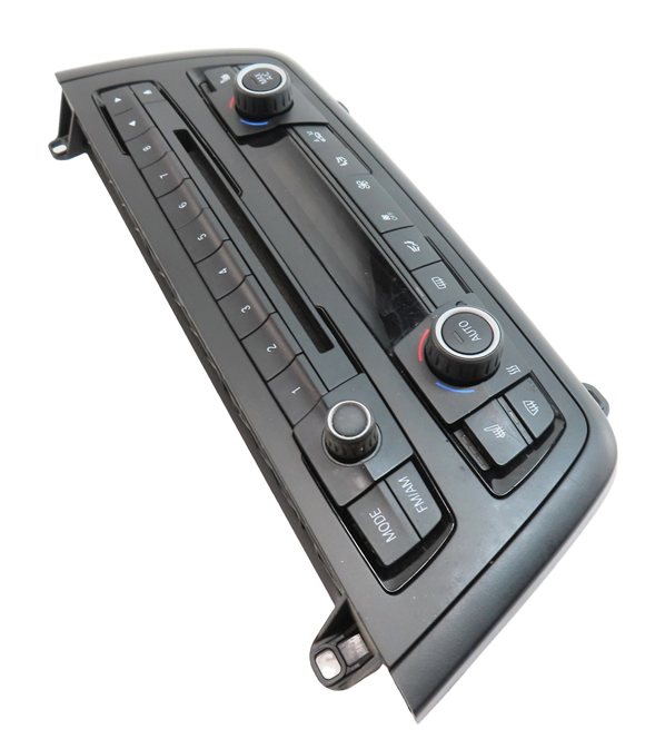 Thumbnail 4: 14-16 BMW 2 3 4 SERIES (F30 F32) A/C HEATER TEMPERATURE CLIMATE & RADIO CONTROL