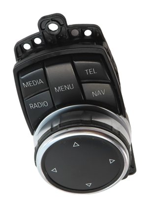 Thumbnail 3: 12-20 BMW 2 3 4 SERIES (F22 F30 F32 F34) STEREO NAVIGATION i-DRIVE SWITCH KNOB