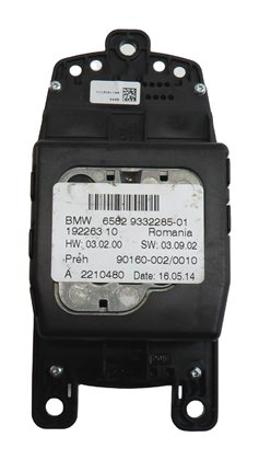 Thumbnail 5: 12-20 BMW 2 3 4 SERIES (F22 F30 F32 F34) STEREO NAVIGATION i-DRIVE SWITCH KNOB