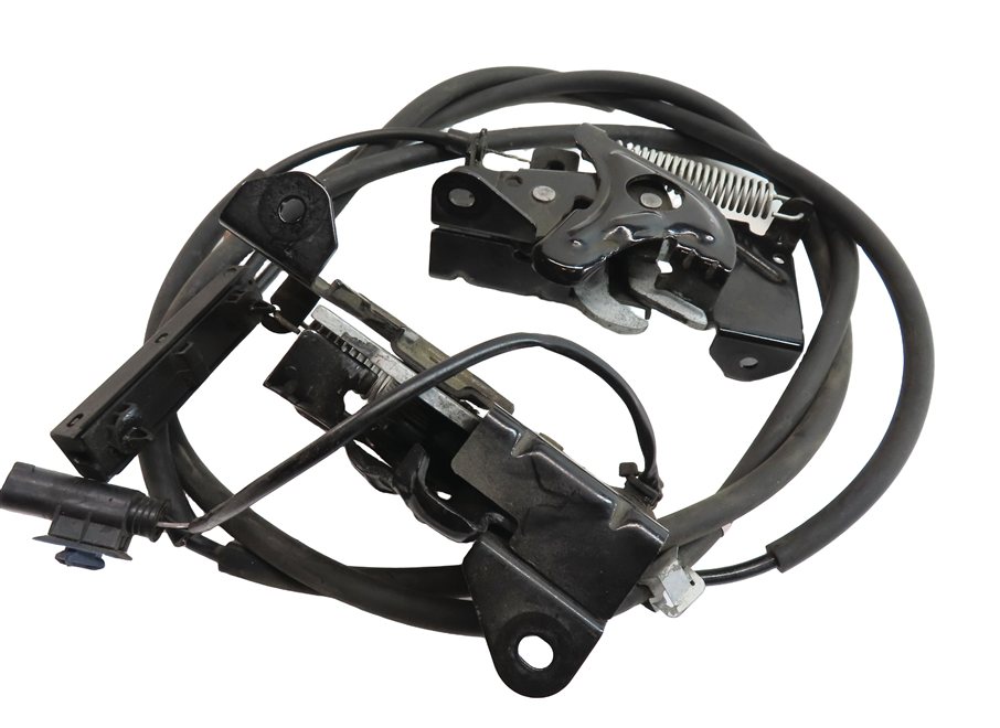 2014 BMW 328XI WAGON (F30) FRONT LEFT & RIGHT HOOD LOCK LATCH CABLE SET