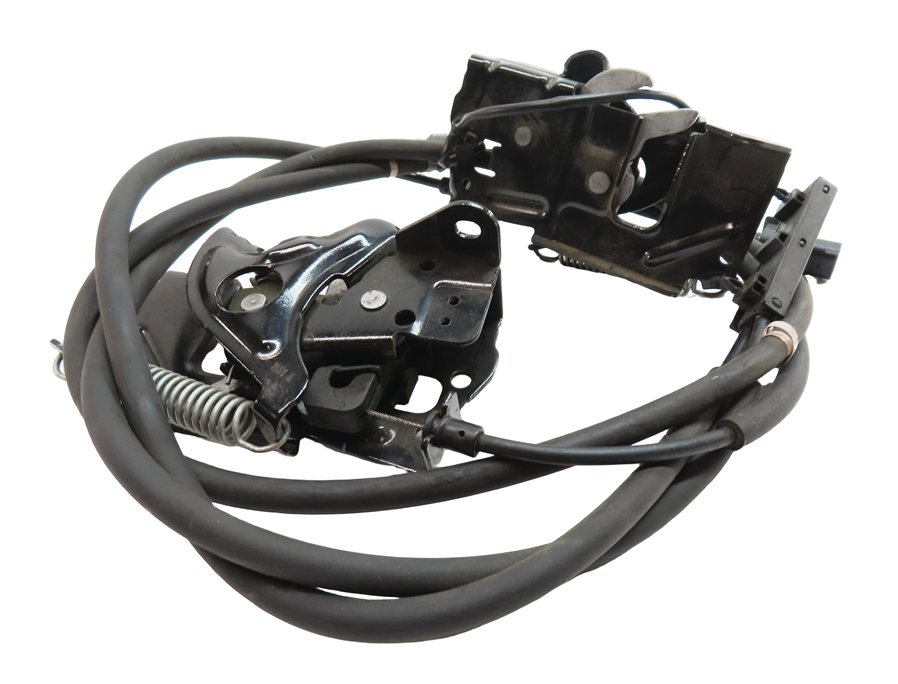 Thumbnail 4: 2014 BMW 328XI WAGON (F30) FRONT LEFT & RIGHT HOOD LOCK LATCH CABLE SET