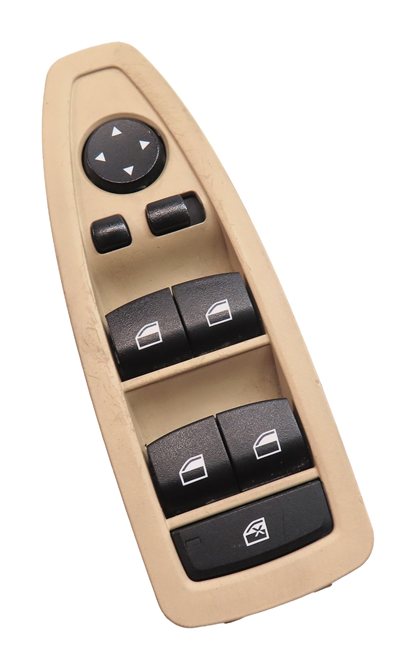 2012-2019 BMW 3 4 M3 X3 X4 SERIES FRONT LEFT DRIVER WINDOW SWITCH P-FOLD (BEIGE)