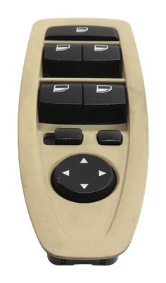 Thumbnail 4: 2012-2019 BMW 3 4 M3 X3 X4 SERIES FRONT LEFT DRIVER WINDOW SWITCH P-FOLD (BEIGE)