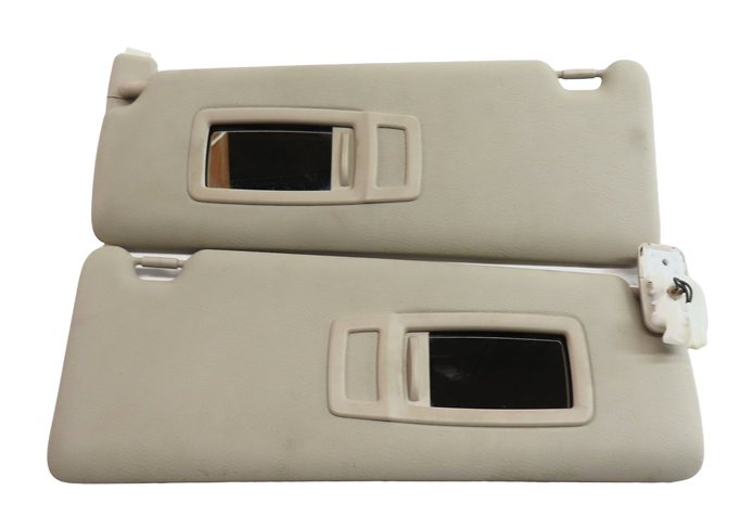 Thumbnail 2: 12-19 BMW 3 4 SERIES (F30 F31 F32 F33) FRONT LEFT & RIGHT SUNVISOR SET (Beige)