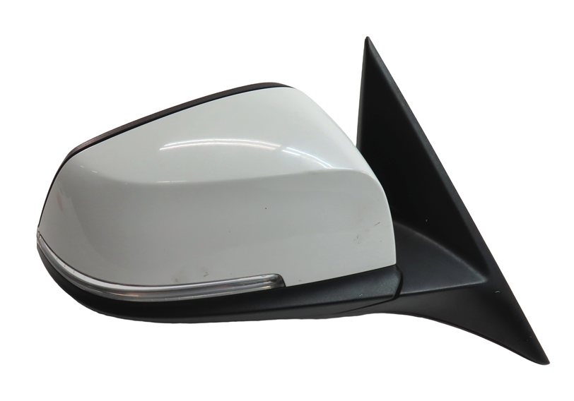 Thumbnail 5: 13-19 BMW 320i 328i 330i 335i F30 RIGHT P-FOLD HEAT MEM DIM DOOR MIRROR (White)