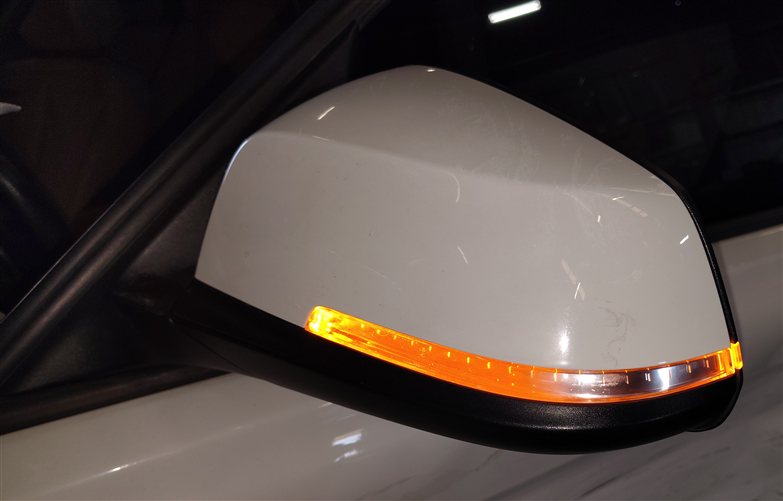 Thumbnail 2: 13-19 BMW 320i 328i 330i 335i (F30) LEFT P-FOLD HEAT MEM DIM DOOR MIRROR (White)