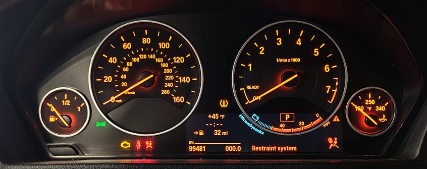 Thumbnail 2: 12-18 BMW 320i 328i 330i 335i 340i 430i 440i (F30 F32) SPEEDOMETER GAUGE CLUSTER